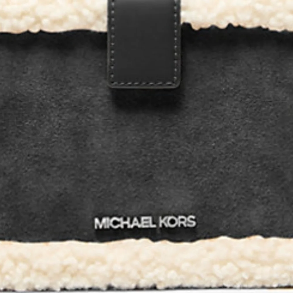 Michael Kors Cooper Suede and Sherpa Crossbody Bag/ BNWT/Sealed/ UNISEX